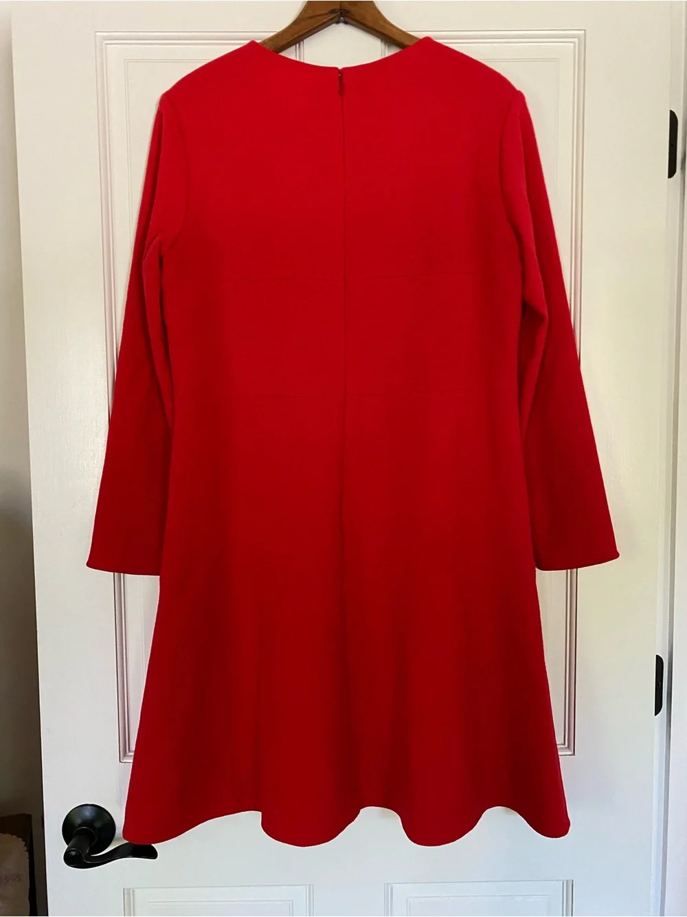 OSCAR DE LA RENTA red wool-blend dress 12 - Picture 3 of 6